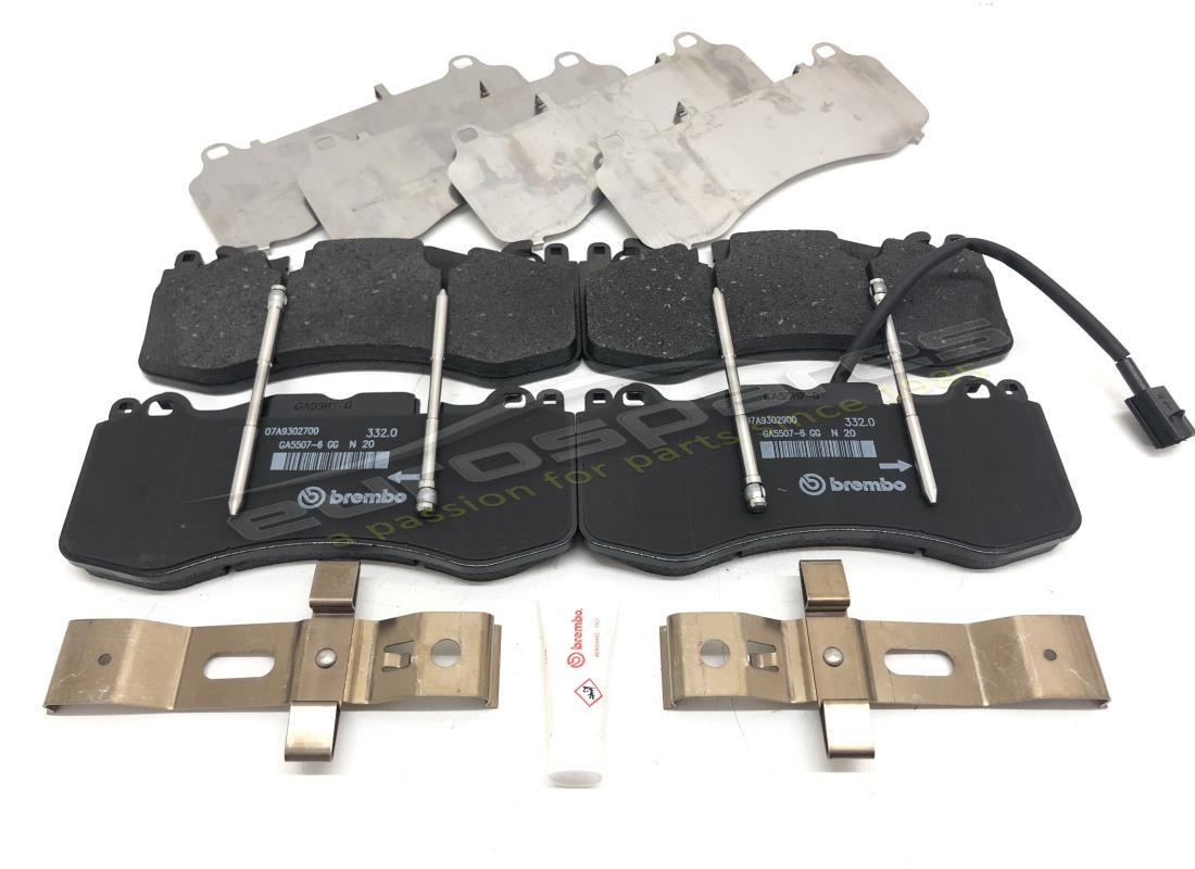nuevo maserati delantero pastillas de freno. número de parte 673010891 (1)
