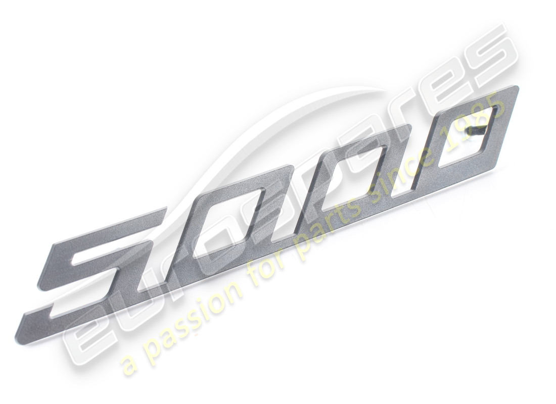 nueva lamborghini placa de latón 5000. número de parte 006119922 (1)