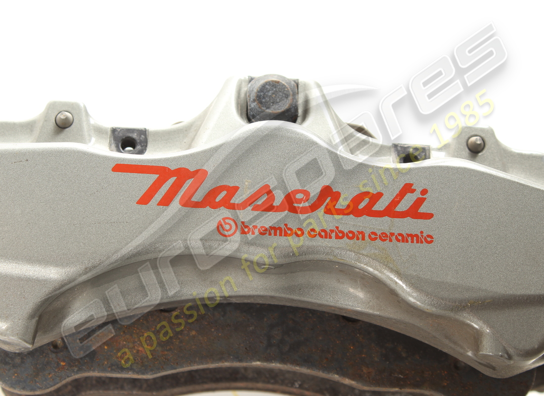 pinza de freno delantera derecha usada maserati m6 30/34/38red. número de pieza 83121505 (3)