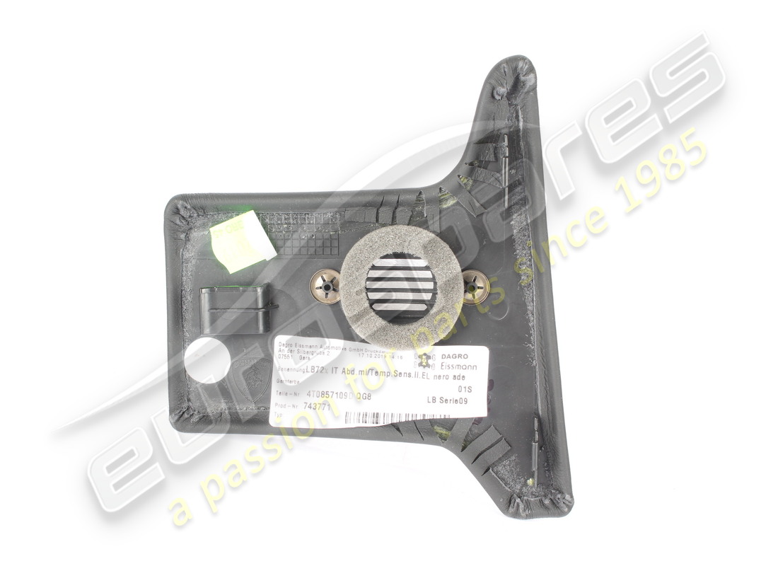usado lamborghini tapa salpicadero inferior. número de pieza 4t0857109d (2)