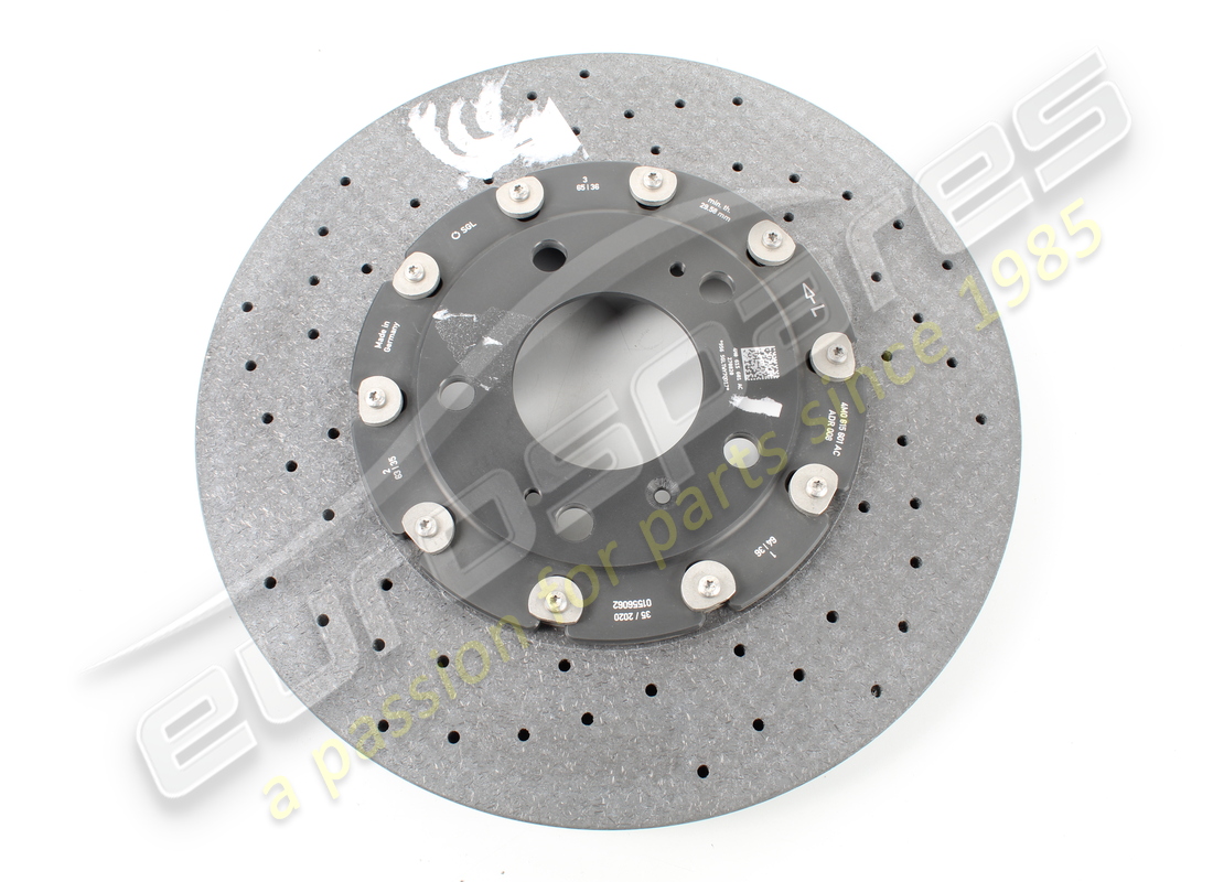 nuevo disco de freno cerámico lamborghini (ventilado), 370 x 30. número de pieza 4m0615601ac (1)