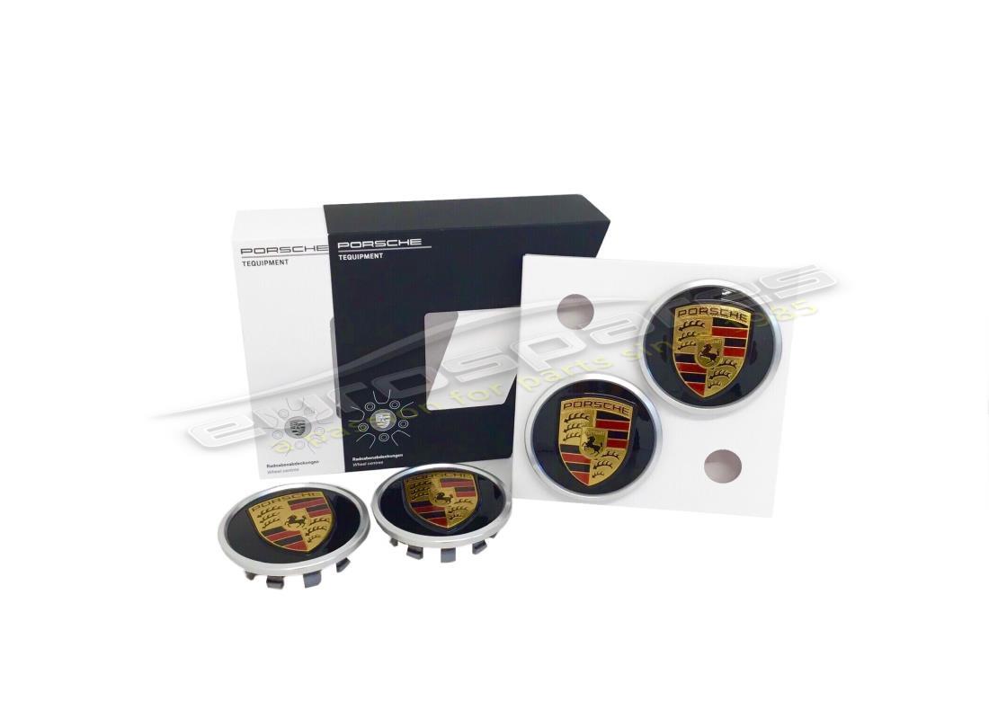 tapacubos de rueda nuevos porsche. número de pieza 9j1073000a (1)
