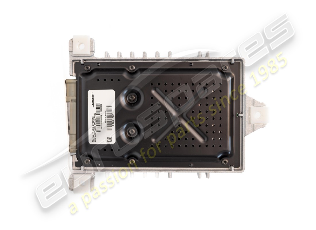 NUEVO AMPLIFICADOR MASERATI -SISTEMA BOSE PREMIUM-. NÚMERO DE PIEZA 230520 (4) nuevo amplificador maserati -sistema bose premium-. número de pieza 230520 (4)