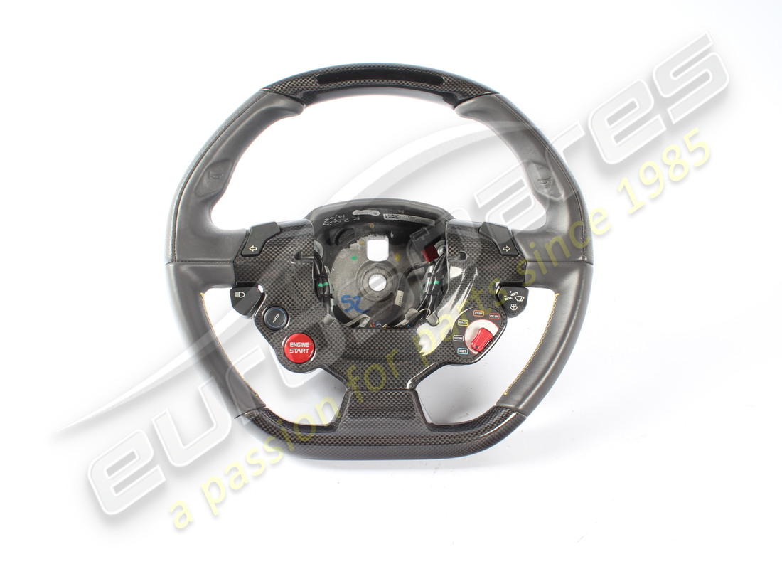 VOLANTE COMPLETO USADO Ferrari - NERO [NEGRO] . NÚMERO DE PIEZA 87233700 (1)