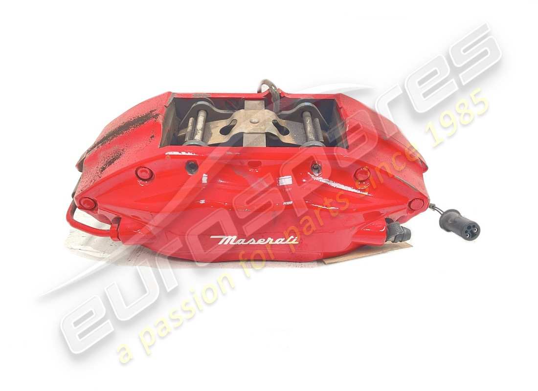 pinzas de freno delanteras izquierdas usadas maserati rojas. número de pieza 200047 (1)