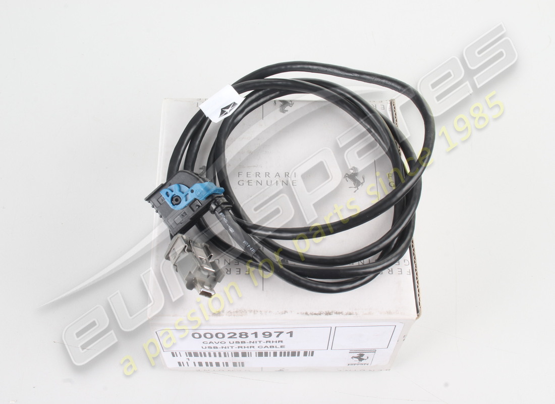 nuevo cable usb-nit-rhr ferrari. número de pieza 281971 (1)