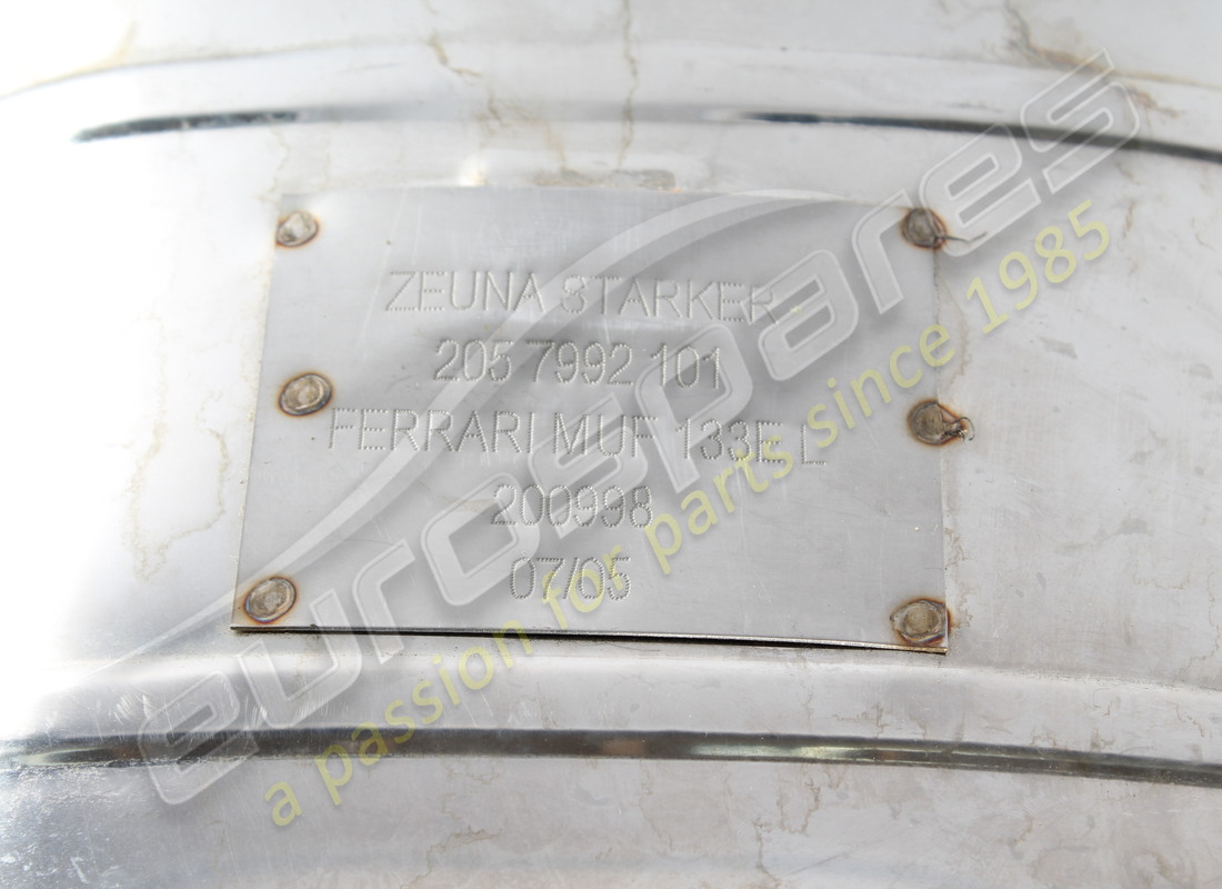 nuevo ferrari silenziatore posteriore sx. número de parte 200998 (5)