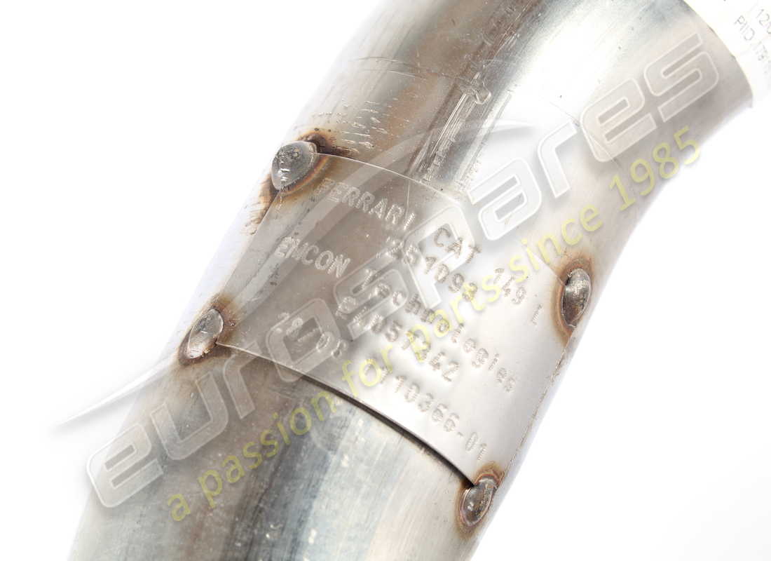 NUEVO CATALIZADOR FERRARI RH MONOCAT COMPLETO. NÚMERO DE PARTE 251092 (6) nuevo catalizador ferrari rh monocat completo. número de parte 251092 (6)