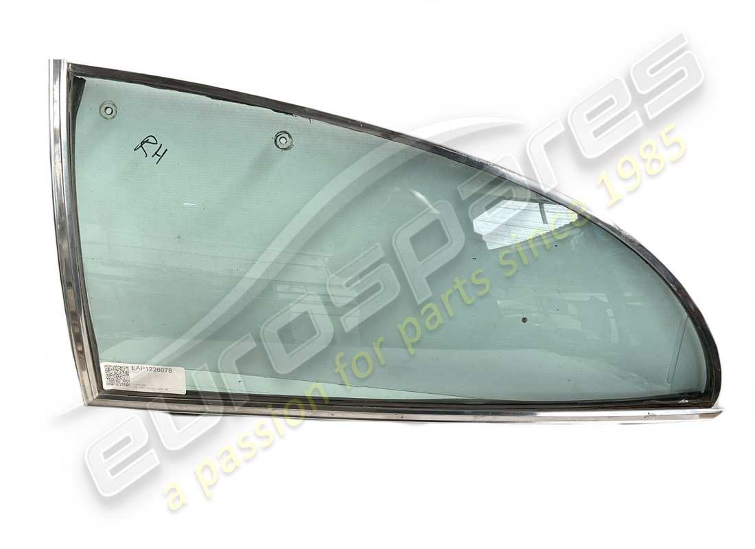 usado eurospares lamborghini espada vidrio del cuarto trasero derecho y embellecedor cromado número de pieza eap1226078
