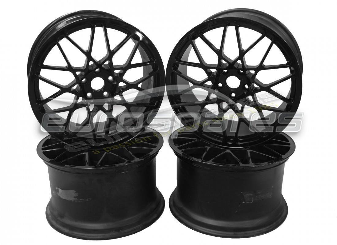 kit lamborghini reacondicionado llantas cordelia negro brillante. número de pieza 0r1400320 (1)