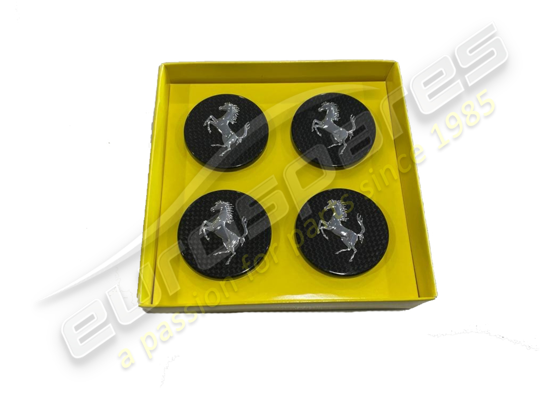 NUEVO KIT DE TAPACUBOS DE FIBRA DE CARBONO Ferrari. NÚMERO DE PIEZA 70001379 (1)