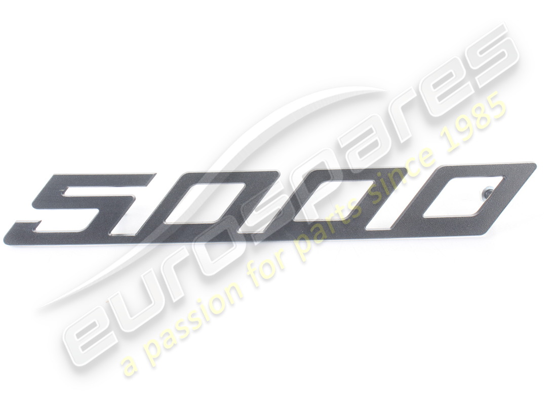 nueva lamborghini placa de latón 5000. número de parte 006119922 (2)