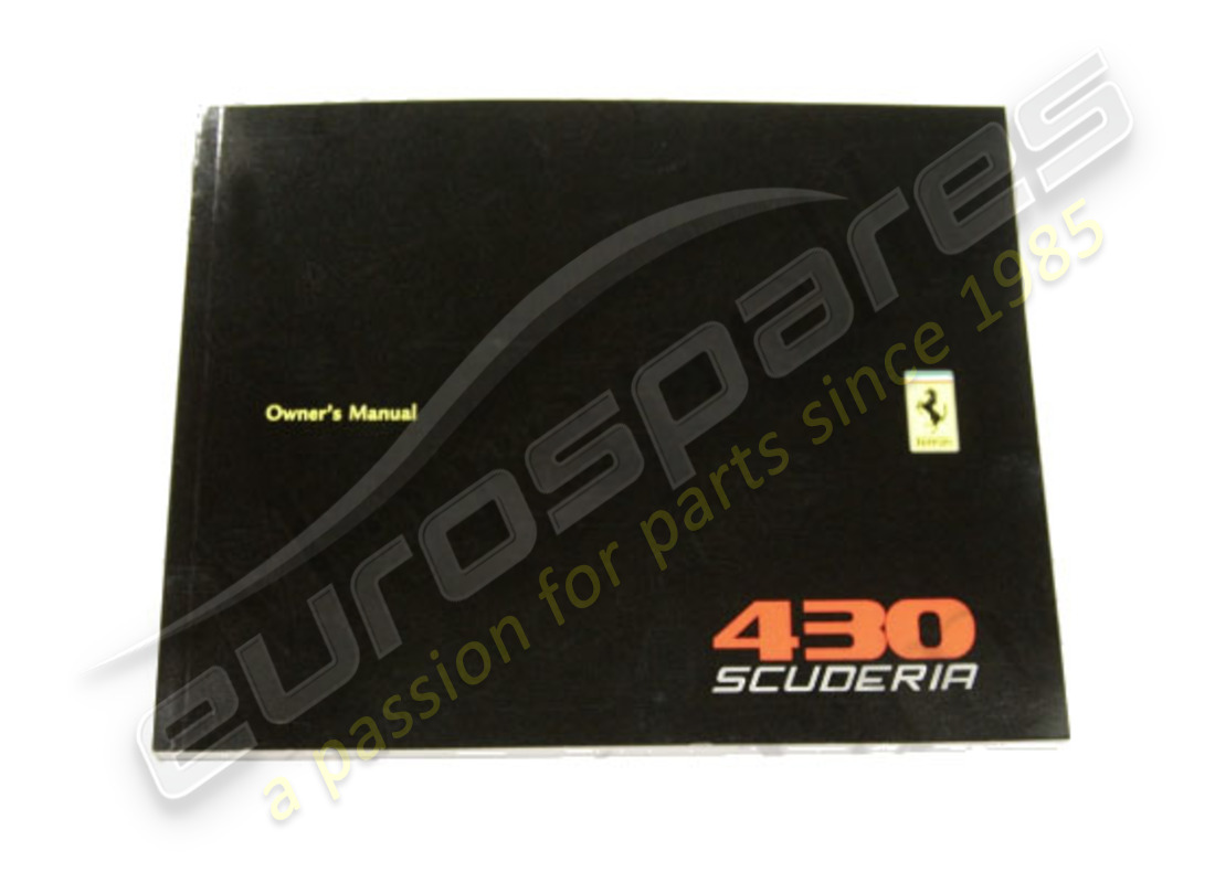 nuevo manual de instrucciones ferrari - válido para. número de pieza 82088400 (1)