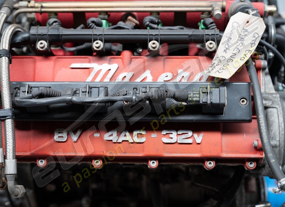 MOTOR COMPLETO MASERATI USADO. NÚMERO DE PARTE MASENG032 (5) motor completo maserati usado. número de parte maseng032 (5)