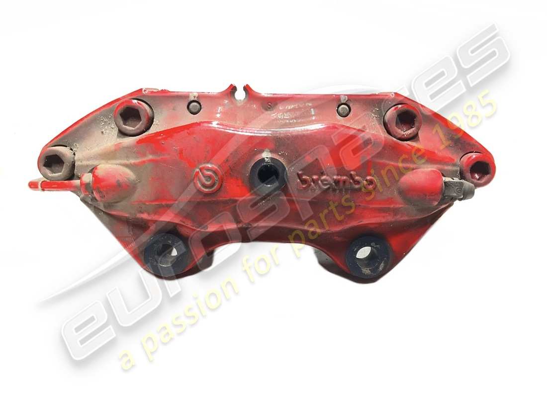 pinzas de freno delanteras derechas usadas maserati rojas. número de pieza 200048 (2)