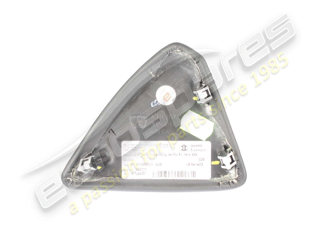 tablero de montaje de tapa lamborghini usado. número de pieza 4t0858034a (2)
