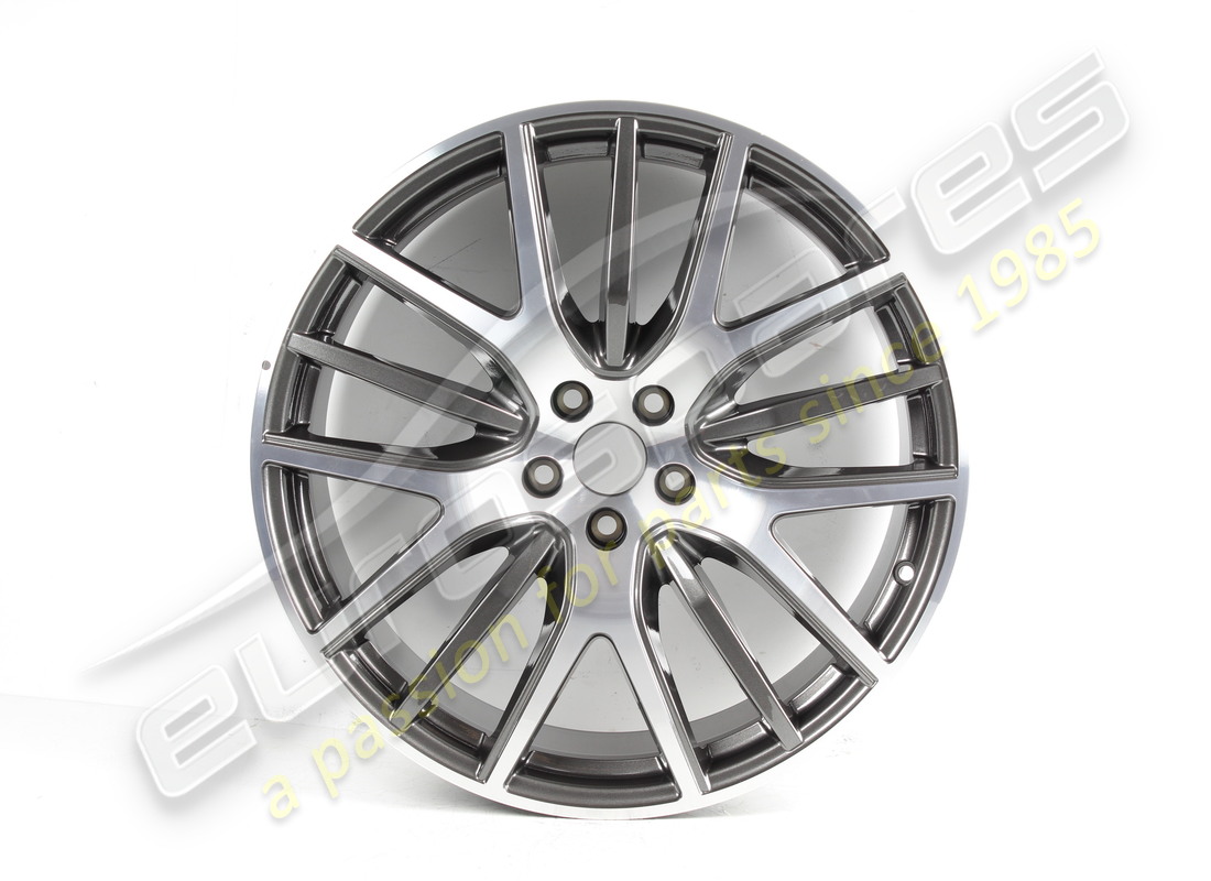 nueva maserati 21 llanta trasera 21 llantas de aleación 295/35 anteo gris. número de parte 980161419 (1)