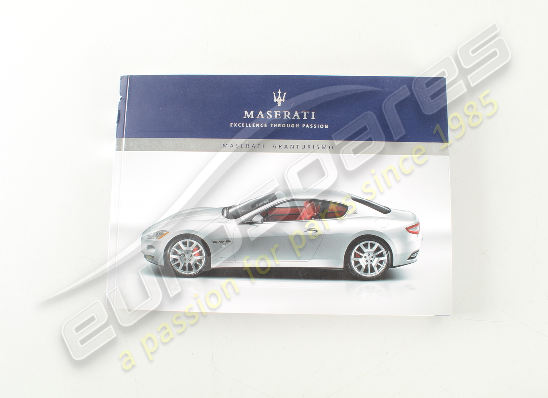 NUEVO (OTRO) Maserati MANUAL DEL PROPIETARIO. NÚMERO DE PIEZA 80683200 (1)