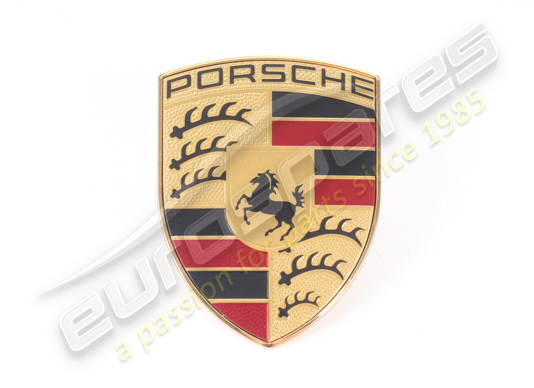 NUEVA INSIGNIA DE CAPÓ PORSCHE. NÚMERO DE PIEZA 9P1853601 (2) nueva insignia de capó porsche. número de pieza 9p1853601 (2)