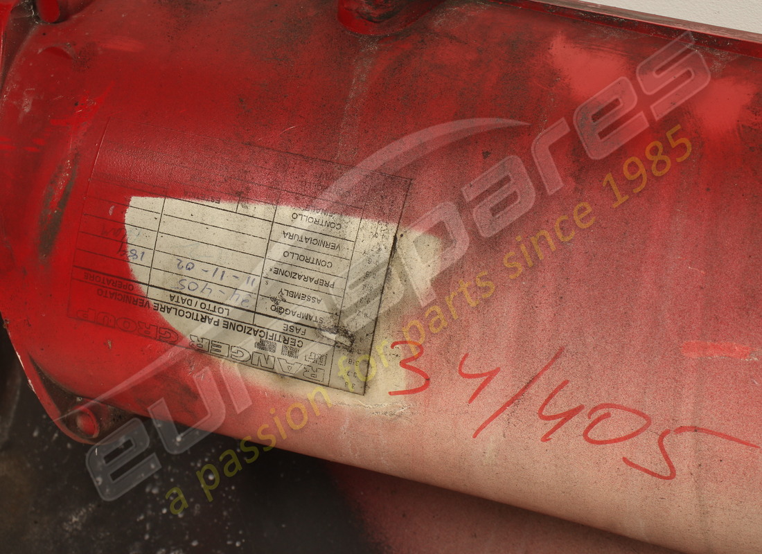 revestimiento debajo de la puerta ferrari lh usado. número de parte 66099510 (14)