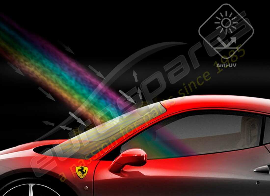 parabrisas atérmico italia nuevo ferrari (incluye antena de radio). número de pieza 83465700 (1)