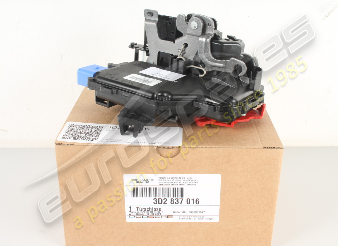 nuevo pestillo de puerta porsche. número de pieza 3d2837016 (6)