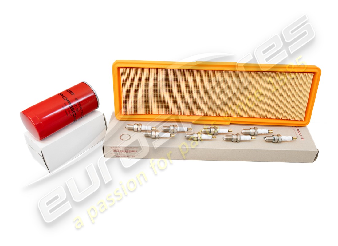 new porsche maintenance set - for - periodic maintenance - also use: - - - comprising: - d - mj 1989>>. part number 92810093108 (1)