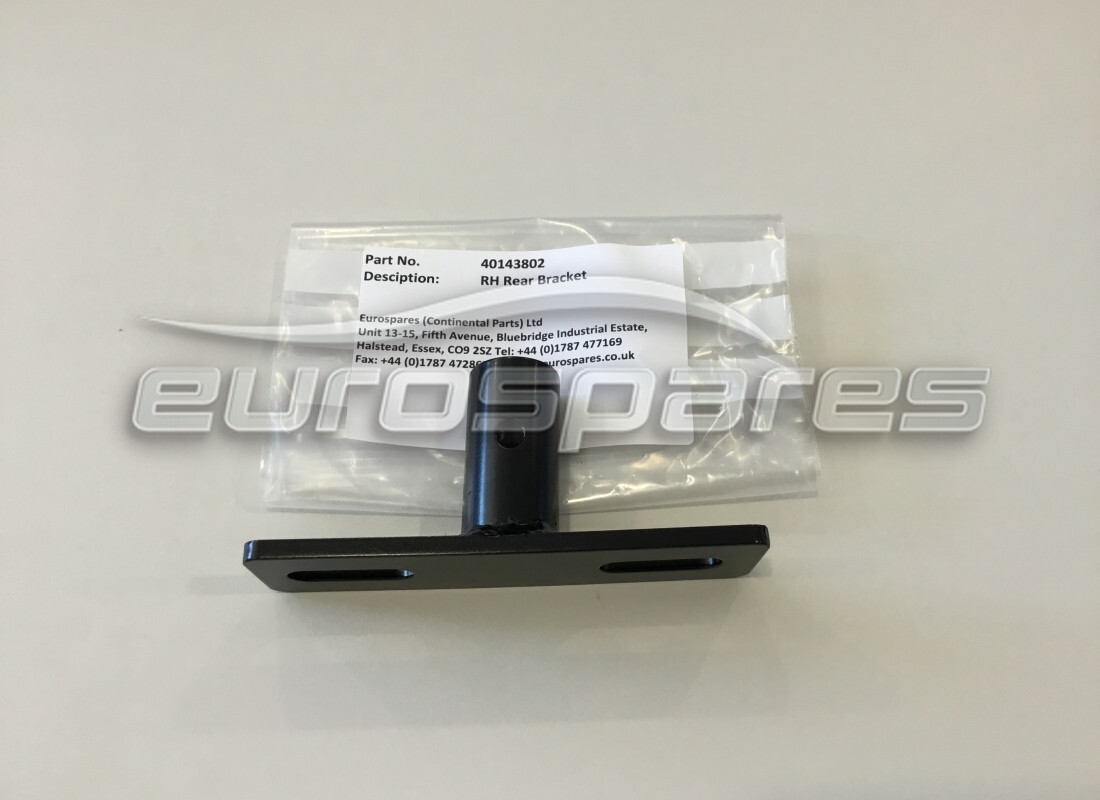 NUEVO SOPORTE DE PARACHOQUES DERECHO Eurospares . NÚMERO DE PARTE 40143802 (1)