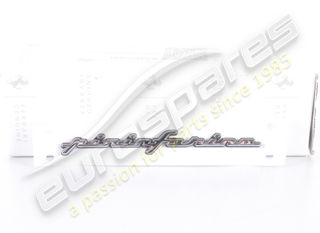 nuevo ornamento de ferraripininfarina. número de parte 83465300 (1)