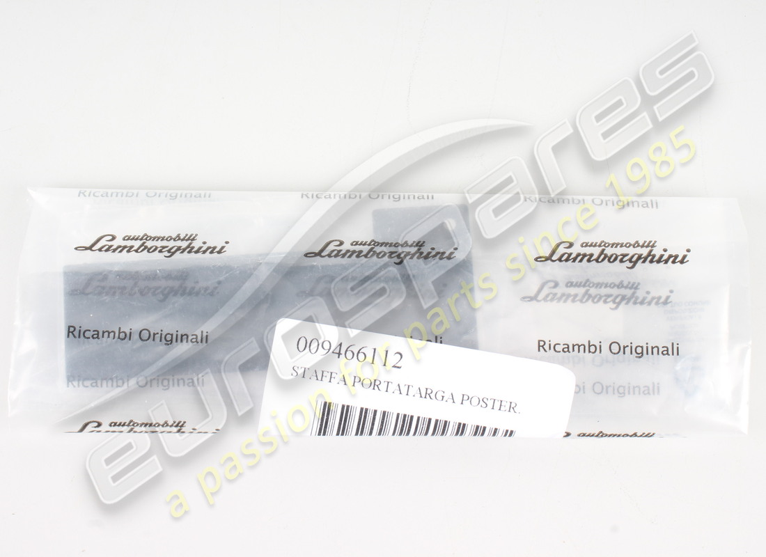 nuevo lamborghini soporte de matrícula trasera. número de pieza 009466112 (2)