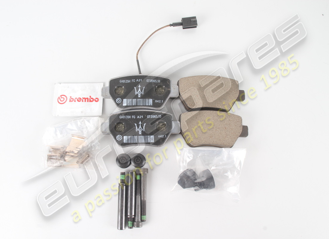 nuevo conjunto maserati trasero pastillas de freno. número de parte 673010327 (1)