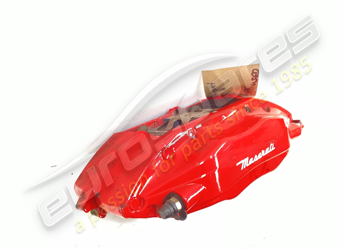 pinzas de freno delanteras derechas usadas maserati rojas. número de pieza 200048 (3)