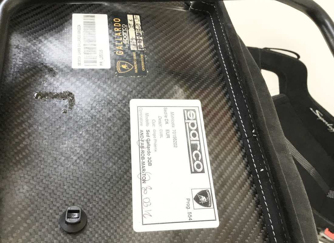 NUEVO LAMBORGHINI LP 570 RHD SUPERLEGGERA SEATS. NÚMERO DE PARTE 4038606712SL (13) nuevo lamborghini lp 570 rhd superleggera seats. número de parte 4038606712sl (13)