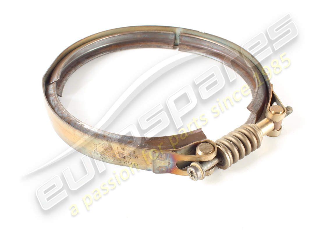 Lamborghini ABRAZADERA EA839 V-BAND USADA. NÚMERO DE PARTE 8W0253725D (1) Lamborghini ABRAZADERA EA839 V-BAND USADA. NÚMERO DE PARTE 8W0253725D (1)