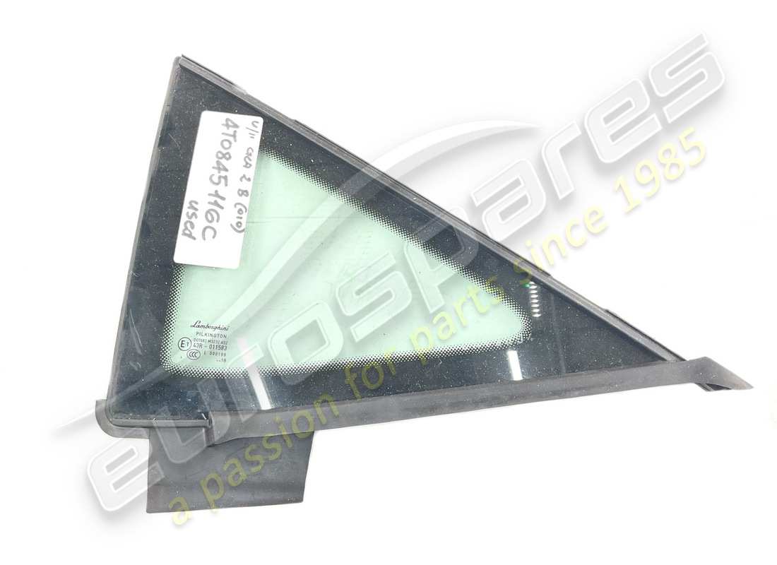 número de pieza de ventana triángulo derecha de lamborghini usada 4t0845116c (1)