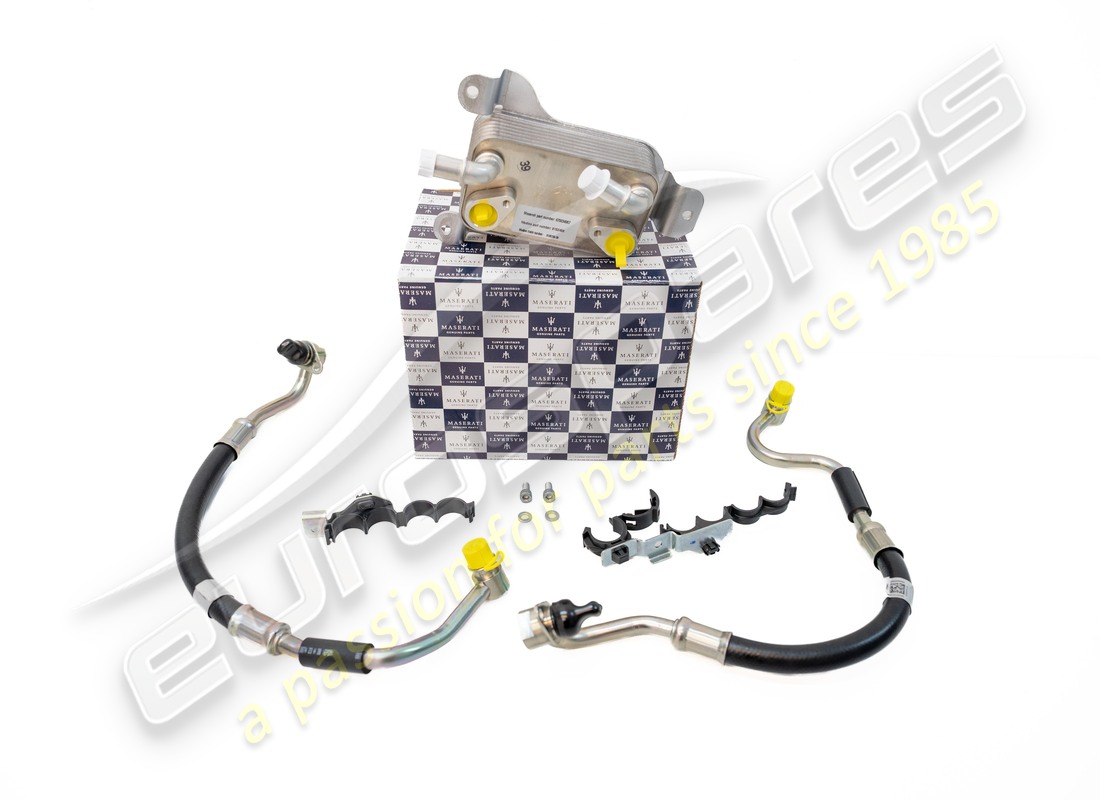 NUEVO KIT DE INTERCAMBIADOR DE ACEITE Y TUBERÍAS DE CAJA DE CAMBIOS Maserati. NÚMERO DE PIEZA 673004769 (1) NUEVO KIT DE INTERCAMBIADOR DE ACEITE Y TUBERÍAS DE CAJA DE CAMBIOS Maserati. NÚMERO DE PIEZA 673004769 (1)