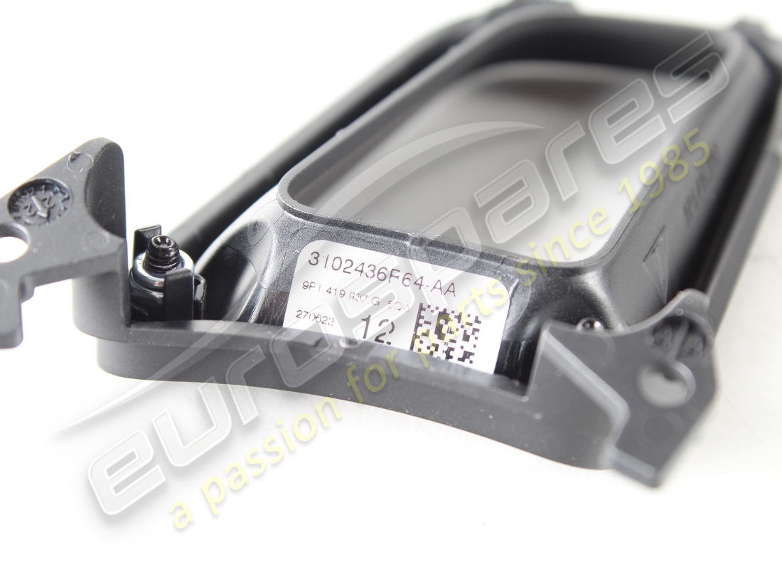 nueva moldura delantera izquierda negra porsche. número de pieza 9p1419937g5q0 (4)