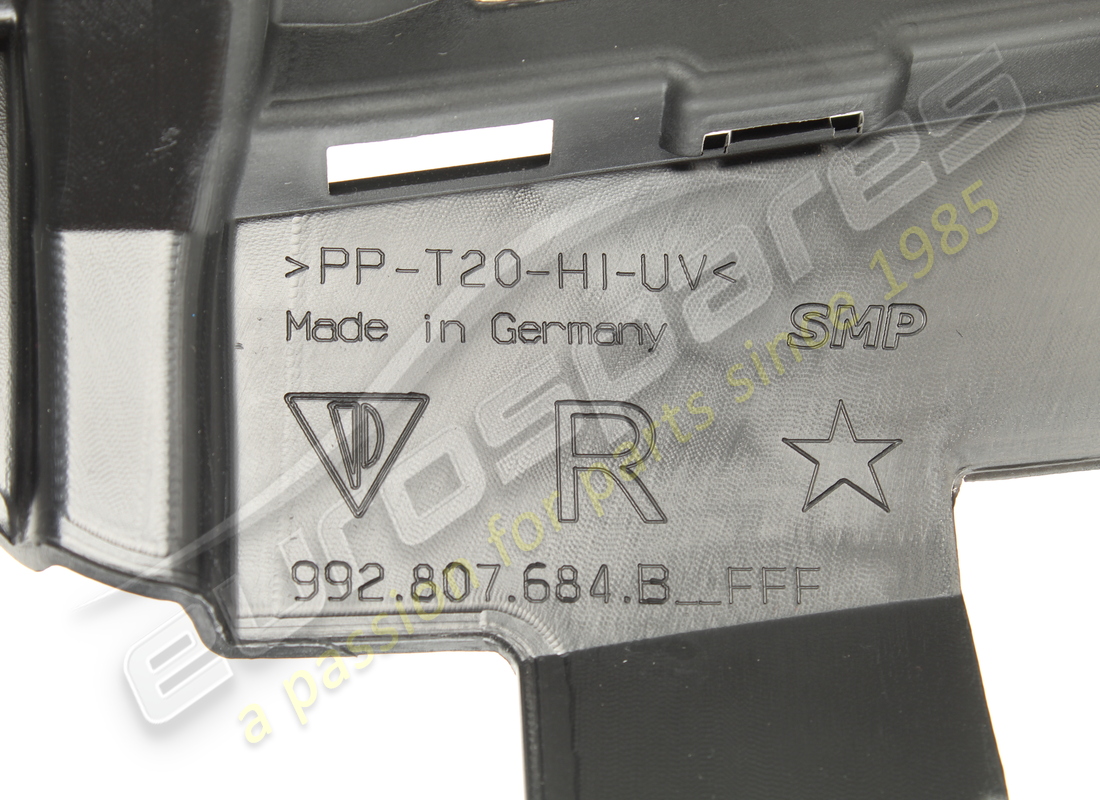 NUEVA REJILLA PORSCHE NEGRO MATE. NÚMERO DE PIEZA 992807684BOK1 (3) nueva rejilla porsche negro mate. número de pieza 992807684bok1 (3)