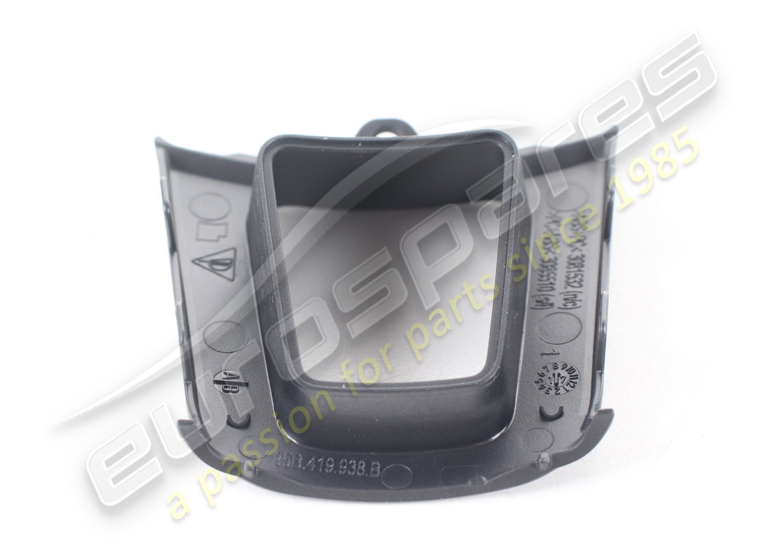 nueva moldura trasera inferior porsche - sin calefacción negra. número de pieza 95b419938g5q0 (3)