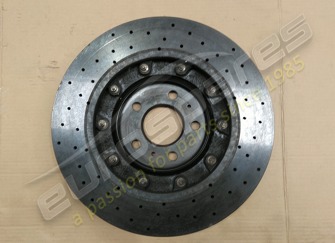 disco de freno cerámico usado lamborghini. número de pieza 4s0615602a (2)