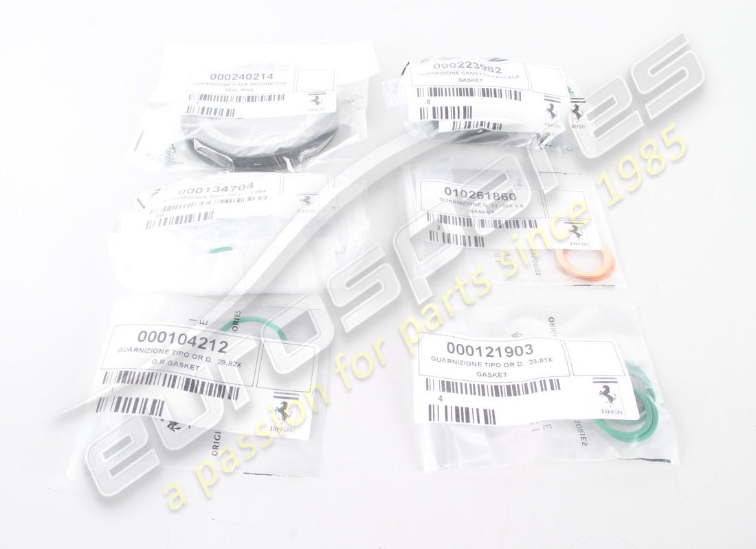 nuevo ferrari juego de juntas de la unidad propulsora. número de parte 266677 (16)