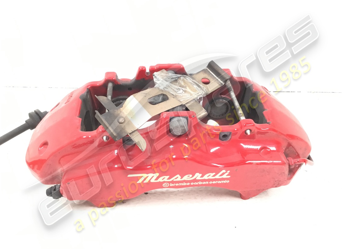 PINZA DELANTERA COMPLETA IZQUIERDA USADA Maserati. NÚMERO DE PIEZA 83121605 (1)