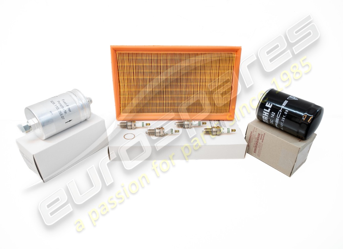 new porsche maintenance set - for 15,000 km intervals - engine oil - see illustration: - comprising:. part number 94410093001 (1)