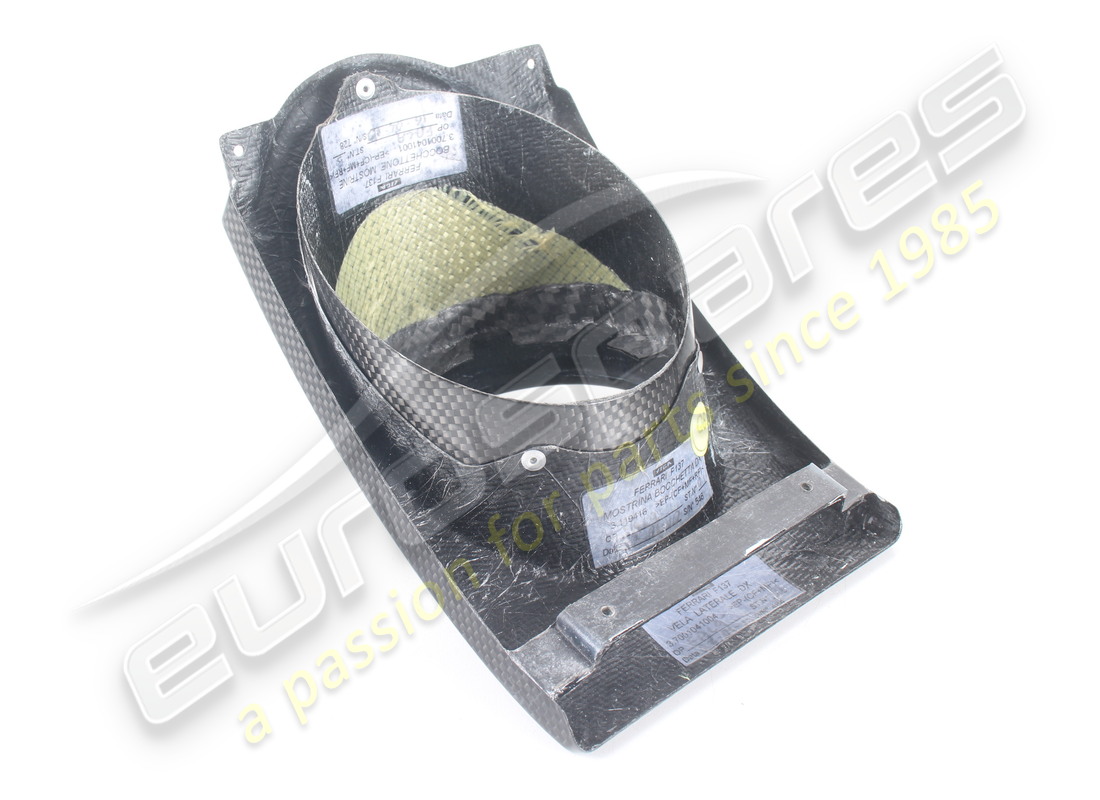 NUEVA FERRARI PLACA DE SALIDA DE AIRE RH -CARBO. NÚMERO DE PARTE 69541000 (6) nueva ferrari placa de salida de aire rh -carbo. número de parte 69541000 (6)