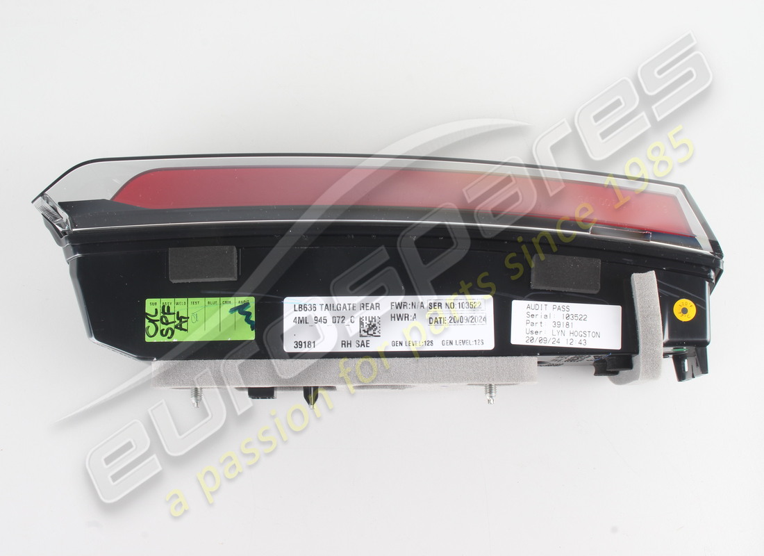 nuevo lamborghini refl. de marcador lateral número de pieza 4ml945072c (6)