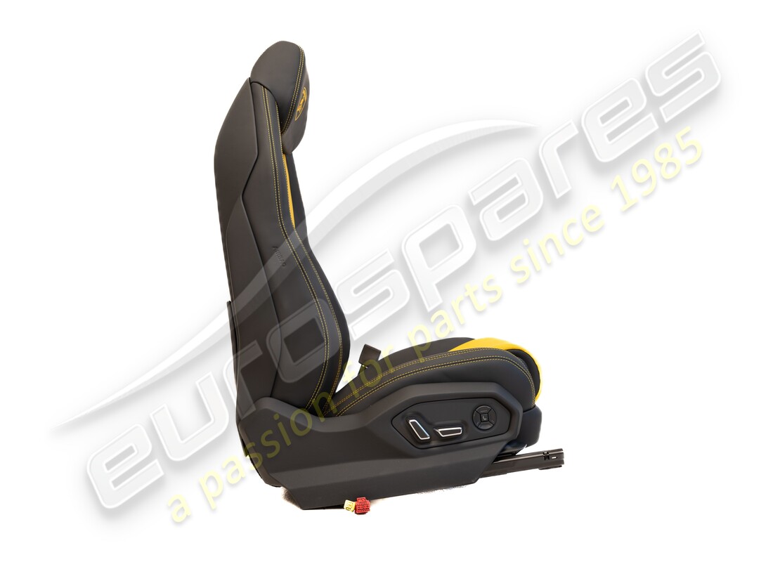 nuevo lamborghini urus asiento rhd rh (negro/amarillo). número de pieza 4ml881032c (2)