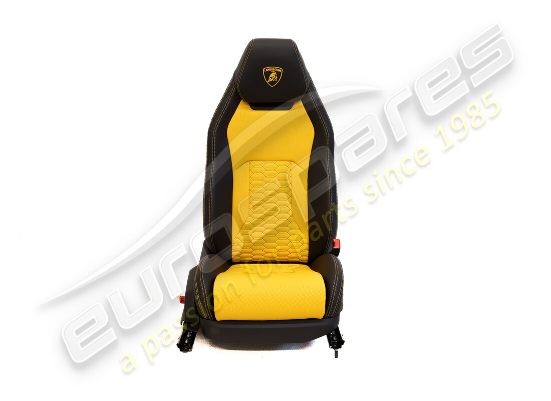 nuevo lamborghini urus asiento rhd rh (negro/amarillo). número de pieza 4ml881032c (1)