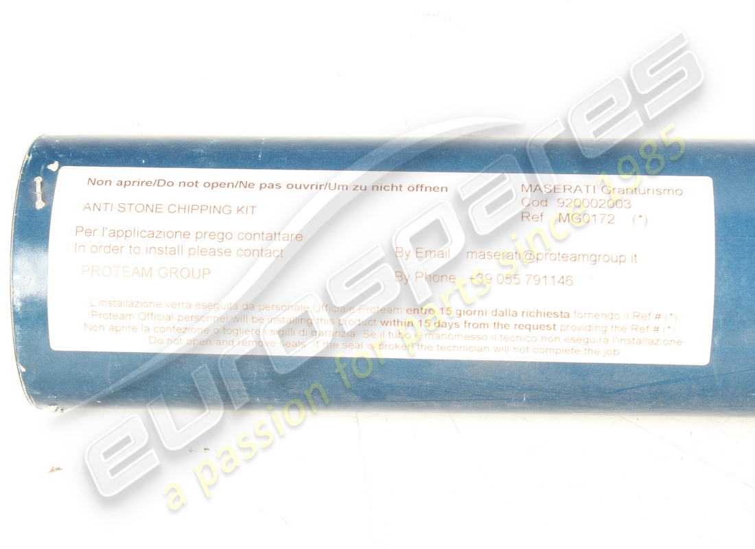 nuevo maserati kit de película protectora granturi. número de parte 920002003 (2)