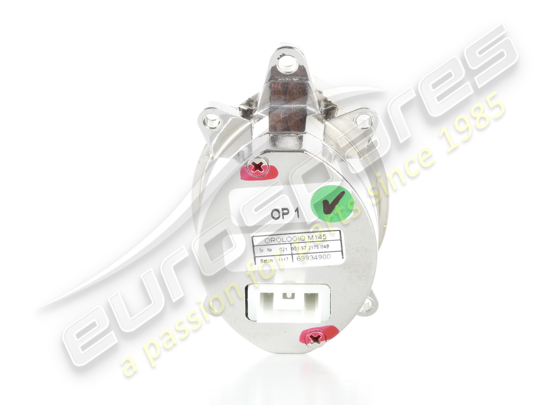 NUEVO RELOJ ANALÓGICO MASERATI. NÚMERO DE PIEZA 69934900 (3) nuevo reloj analógico maserati. número de pieza 69934900 (3)