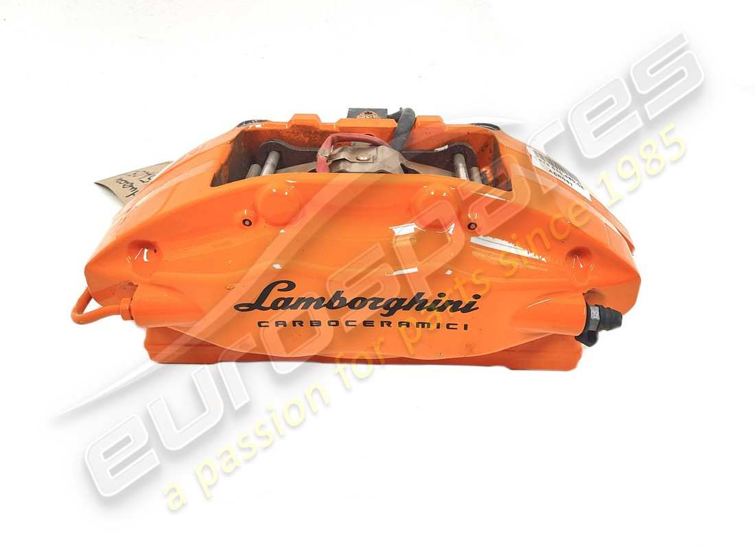 pinza corredera cerámica naranja lamborghini usada. número de parte 4t0615405ce (1)